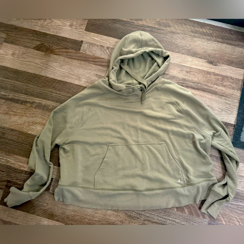 Target olive cropped sweater